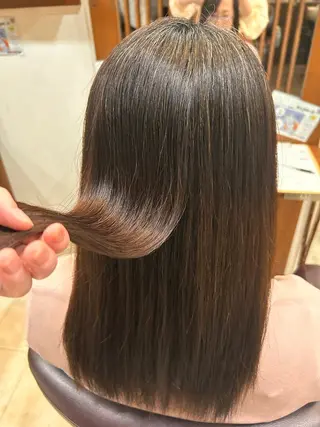 ロング 艶髪カラー┊︎ レイヤーボブ🍀きりのヘアスタイル