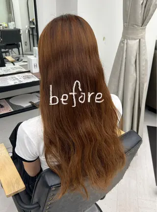 ロング カラー ちょめ/八王子 ZEST emuのヘアスタイル