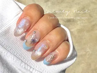 ネイル Seemly 千田町店所属・フラワーパラジェル 🌸シームリーエミのネイルデザイン