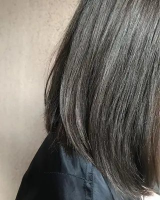 ミディアム カラー ヘアアレンジ 全席個室髪質改善＆縮毛矯正＆トリートメン ト tuuli JR二日市駅前店所属・Watanabe Rioのヘアスタイル