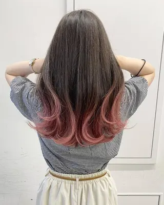 セミロング ✨韓国風カット/艶髪 カラー✨yumeのヘアスタイル