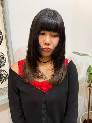 ロング 金尾 凜のヘアスタイル