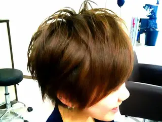 ショート カラー Babylon所属・畑中秀平💛艶髪💜 Babylon 代表のヘアスタイル