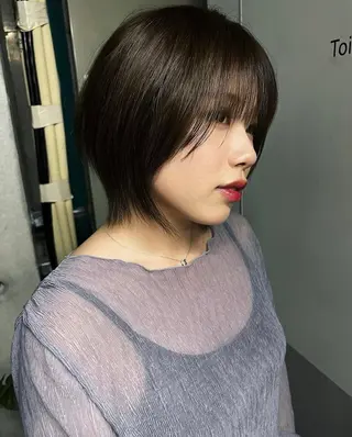 ショート ハッシュカット カシマハヤトのヘアスタイル