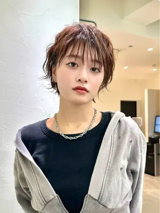 ショート ケアブリーチ✖️ 似合わせショート✨のヘアスタイル