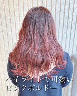 ロング カラー 艶髪カラー 渡辺岳也のヘアスタイル