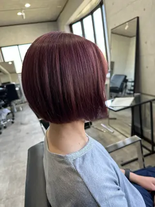 ショート REVE所属・馬場  麻応のヘアスタイル