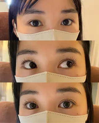 マツエク・マツパ アイブロウ 山内 美乃莉のマツエク・マツパデザイン