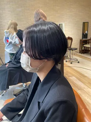 ショート 亀川蓮 Agu hairのヘアスタイル