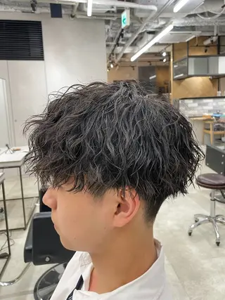 ショート パーマ メンズ メンズ特化🔥 金子直斗のヘアスタイル