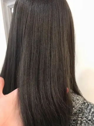 ロング カラー 中村 卓也のヘアスタイル