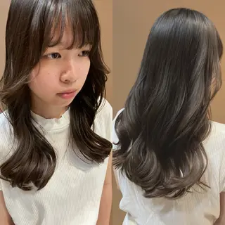 ロング あかり🌷ナチュラル 、透明感カラーのヘアスタイル