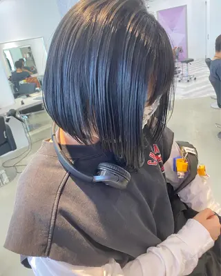 ミディアム 【代表】 辻龍樹のヘアスタイル