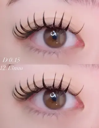 マツエク・マツパ foi by eyeartistsのマツエク・マツパデザイン