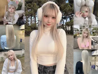 ロング tnbtokyo所属・夏休み🉐メニュー シールエクステ専門のヘアスタイル