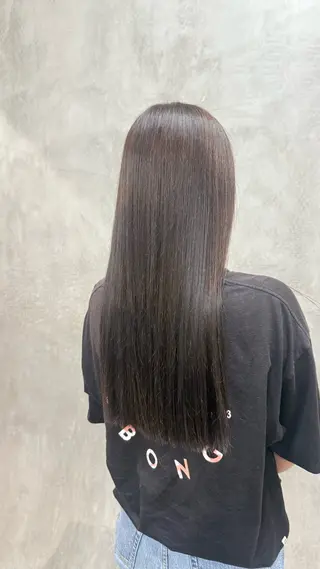 ロング カラー 星野 千智のヘアスタイル