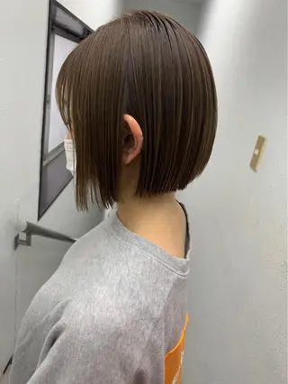 ショート カラー 💗レイヤーショート ボブ艶髪/竜也💗のヘアスタイル