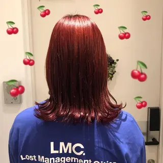 ロング カラー アオイ🩵暖色 /まろやかカラーのヘアスタイル