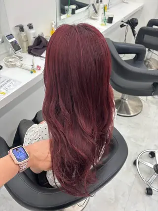 カラー かわいい艶髪🤍 れいな🤍のヘアスタイル