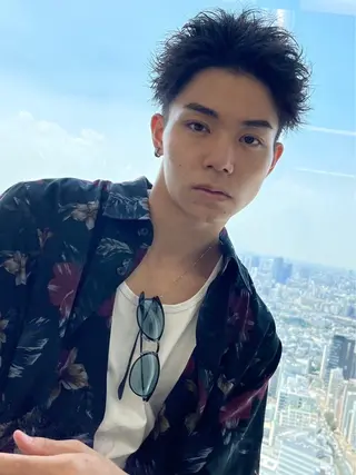 ショート ヘアアレンジ メンズ メンズカット/ レベッカ 髙下 幹大のヘアスタイル