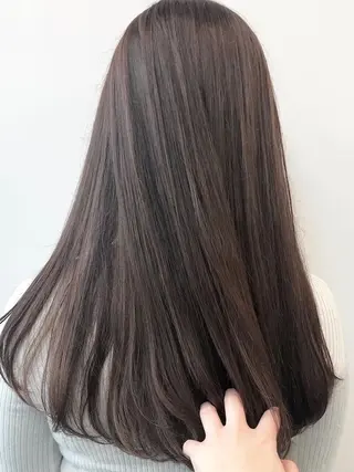 ロング 🌟透け感カラー 髪質改善Ando🌟のヘアスタイル