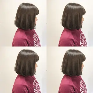 ミディアム カラー 嶋佐 昌大 シマサマオのヘアスタイル