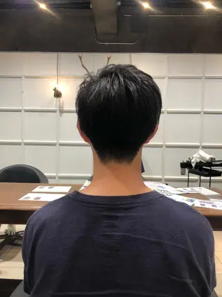 メンズ マンツーマン／韓国 ヘア‎Amiのヘアスタイル