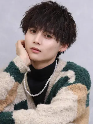ショート パーマ メンズ サロンズ内B区画所属・新宿メンズ専門 メンズパーマ特化のヘアスタイル