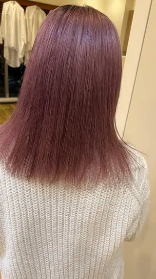 ミディアム rino🤍 恵比寿レイヤーカットのヘアスタイル