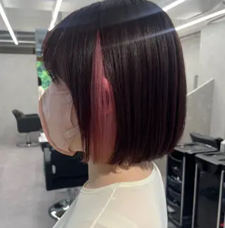 ショート 韓国レイヤー➰北田 陸斗➰コテ巻きパーマのヘアスタイル