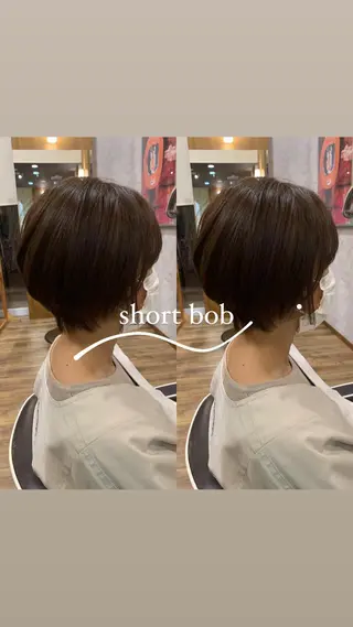 ショート カラー 🐸鈴木 綾乃🐸のヘアスタイル