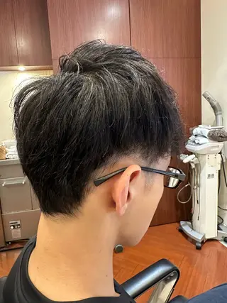 ミディアム 高木 龍之介のヘアスタイル
