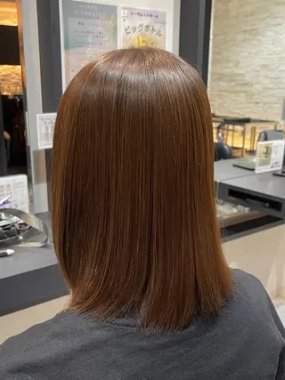 ミディアム 松本 早都季のヘアスタイル