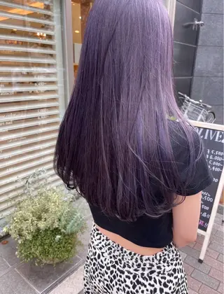 ロング カラー ヤマシタ ユウタのヘアスタイル