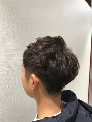 ショート 【東北メンズヘア1 位受賞🥇】本間祐太のヘアスタイル