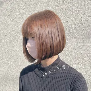 ショート カラー リバティークルー初石店所属・似合わせカット/ボブ 𓍼澁谷礼一のヘアスタイル