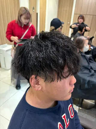 パーマ メンズ 波巻き･カルマ パーマ特化/aoiのヘアスタイル