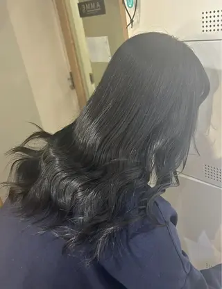 セミロング オオニシ オト☁️のヘアスタイル