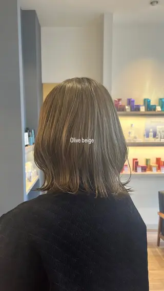 ミディアム セジールヘアメゾン所属・韓国レイヤー/透明感 カラー🐈曾根高のヘアスタイル