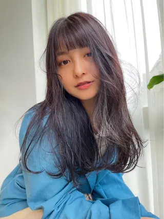 カラー ness 一花のヘアスタイル