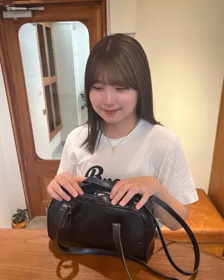 ミディアム カラー ☑️aiko【艶 カラー・ショート募】のヘアスタイル