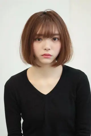 ショート 永田 志織のヘアスタイル