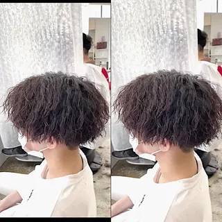 ショート メンズパーマ/縮毛 超特化/tomokiのヘアスタイル