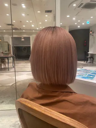 ショート ️🩵RINKA/ ハイトーンカラー🩵のヘアスタイル