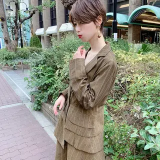 ショート calna by  elmo所属・ショート特化美容師 大阪京橋　大本　渉のヘアスタイル