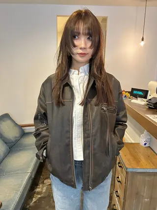 ロング 西原 大智のヘアスタイル