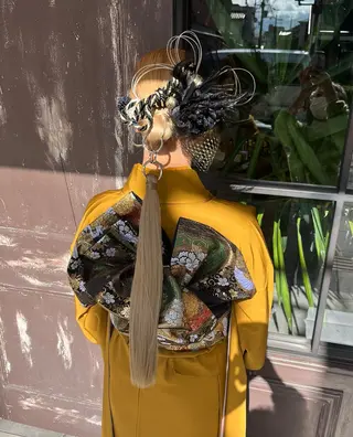 ロング ヘアアレンジ 川越 輝梨奈のヘアスタイル