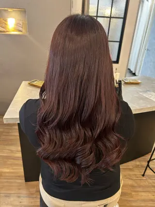 ロング カラー ブリーチ／ヘアセット 🪞🌙minamiのヘアスタイル