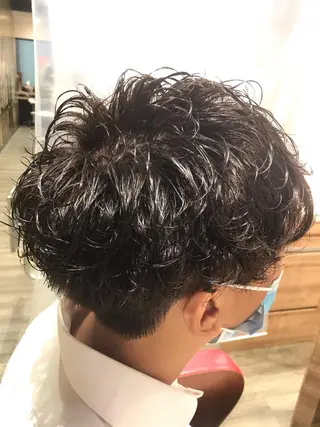 ショート パーマ メンズ 12月限定クーポン 💕大量更新ブリーチのヘアスタイル