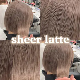 ミディアム カラー パーマ ヘアアレンジ メンズ キッズ ネイル マツエク・マツパ アイブロウ 💕トレンドうる艶髪 💕TUNE銀座のヘアスタイル